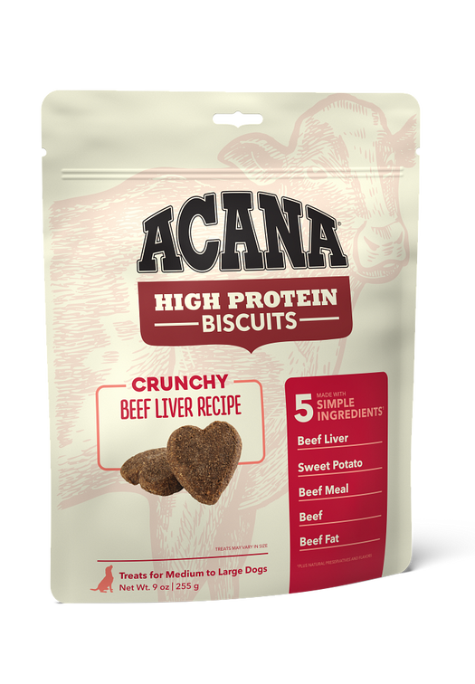 High-Protein Biscuits, Crunchy Beef Liver Recipe